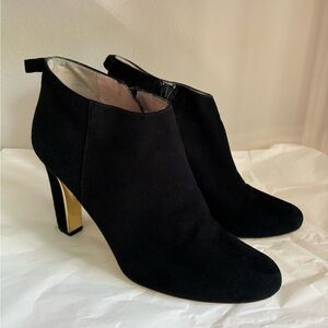 Kate Spade 🖤 7 Black Suede Ankle Boots Booties $398 Made in Italy